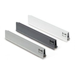 SET LATERAL TIPO TANDEM PARA CAJON +80 CONECTOR 450mm.ANTRACITA