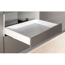 SET LATERAL TIPO TANDEM PARA CAJON +80 CONECTOR 450mm.GRIS