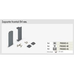 SET SOPORTE P/FRENTE INTERNO ADNBOX 80 GRIS