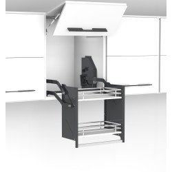 SISTEMA PULL-DOWN PRO OVAL M60 CROMO