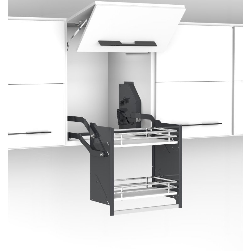 SISTEMA PULL-DOWN PRO OVAL M60 CROMO