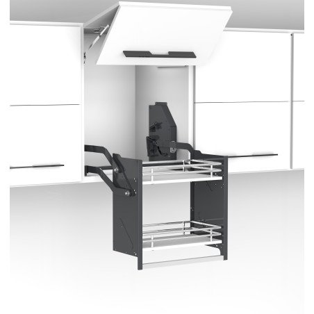 SISTEMA PULL-DOWN PRO OVAL M60 CROMO