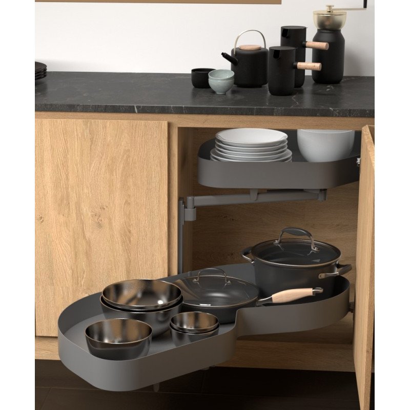 SWING CORNER LUX PRO ANTRACITA SOFT- DER