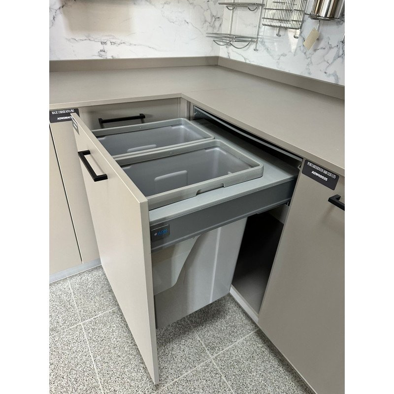 PORTARESIDUOS 2x35LTS. M60 SIN GUIAS