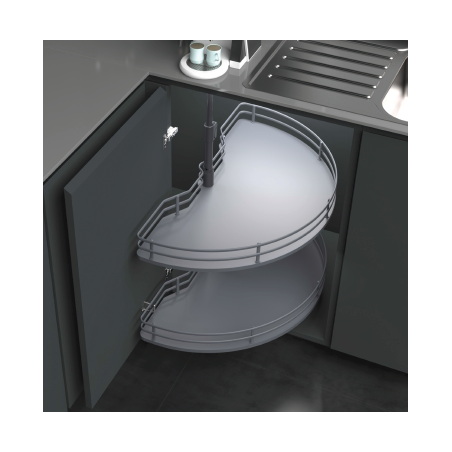 MEDIO GIRATORIO M90 PRO OVAL CROMO