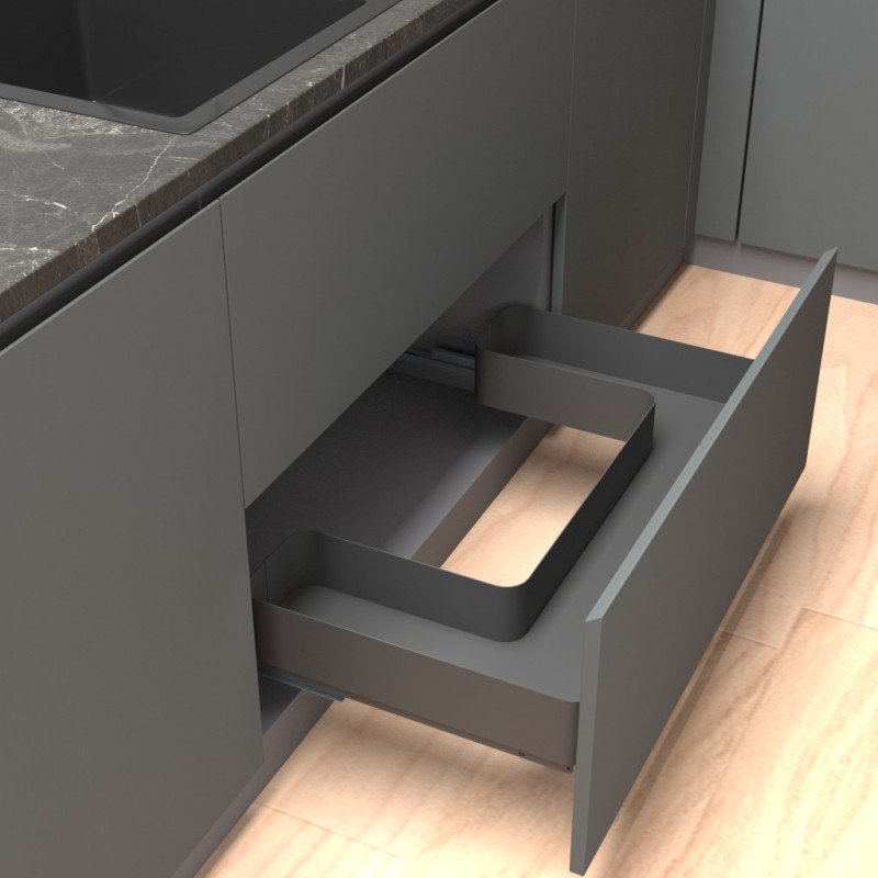 CAJON C/GUIAS BAJO BACHA M90 LUX PRO ANT.SOFT