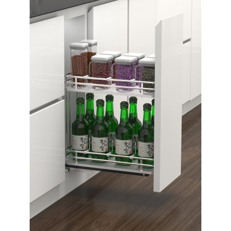 CANASTO EXT.M30- PRO OVAL CROMO CIERRE SOFT