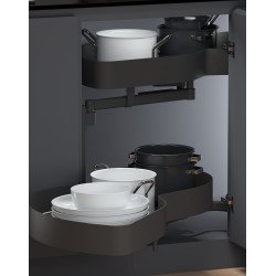 SWING CORNER LUX PRO ANTRACITA SOFT- DER