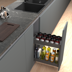 CANASTO EXTR.M15- LUX PRO ANTRACITA SOFT