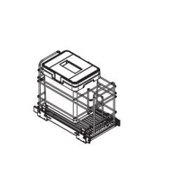 PORTARESIDUOS PET 30 1 CUBO