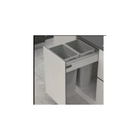 PORTARESIDUOS 2x27LTS. M45 SIN GUIAS