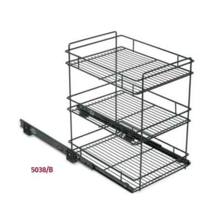 CANASTO CROMO 3 NIVELES 360x530