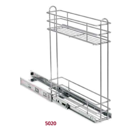 CANASTO CROMO 2 NIVELES 360x530