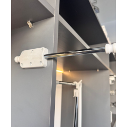 PORTA TRAJE CROMO/ABS