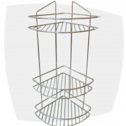 RINCONERO 3 ESTANTES CHICO CROMO