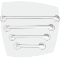 BARRAL DE SEGURIDAD 25 CM BLANCO