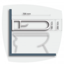 BARRAL DISCAPACITADO  REBATIBLE