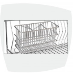 CUBERTERO P/ESCURREPLATOS CROMO