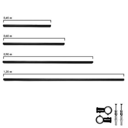 KIT CAÑO CROMO 16x1200mm02-414