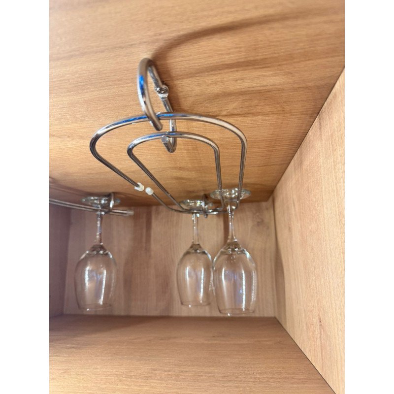 PORTA COPA OVALADO CROMO