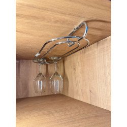 PORTA COPA OVALADO CROMO