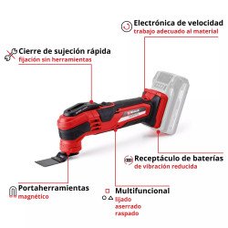 EINHELL MULTIFUNCION  VARRITO 18V SOLO